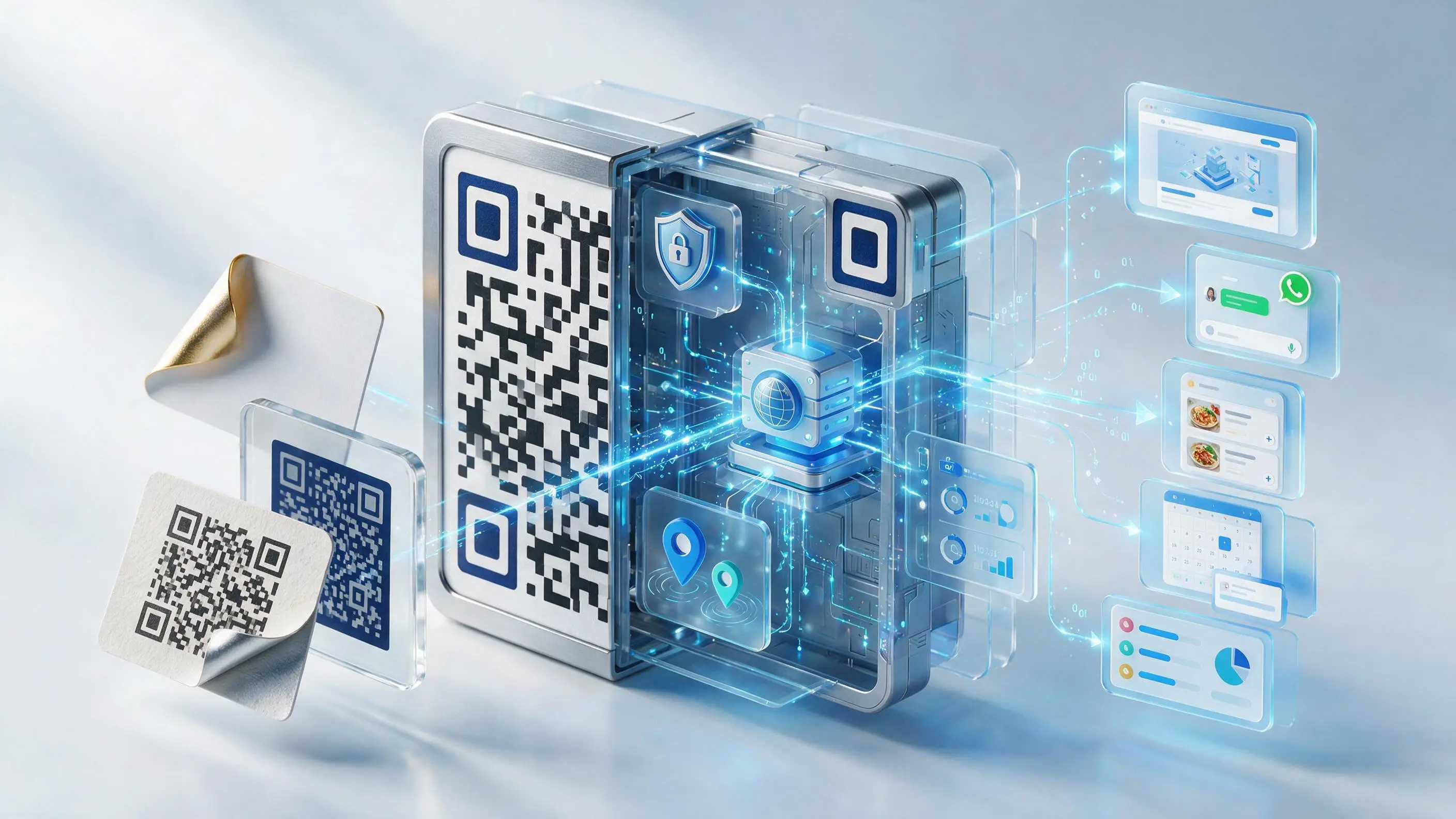 Anatomy of a Dynamic QR Code - Physical scan to cloud routing and instant mobile applications